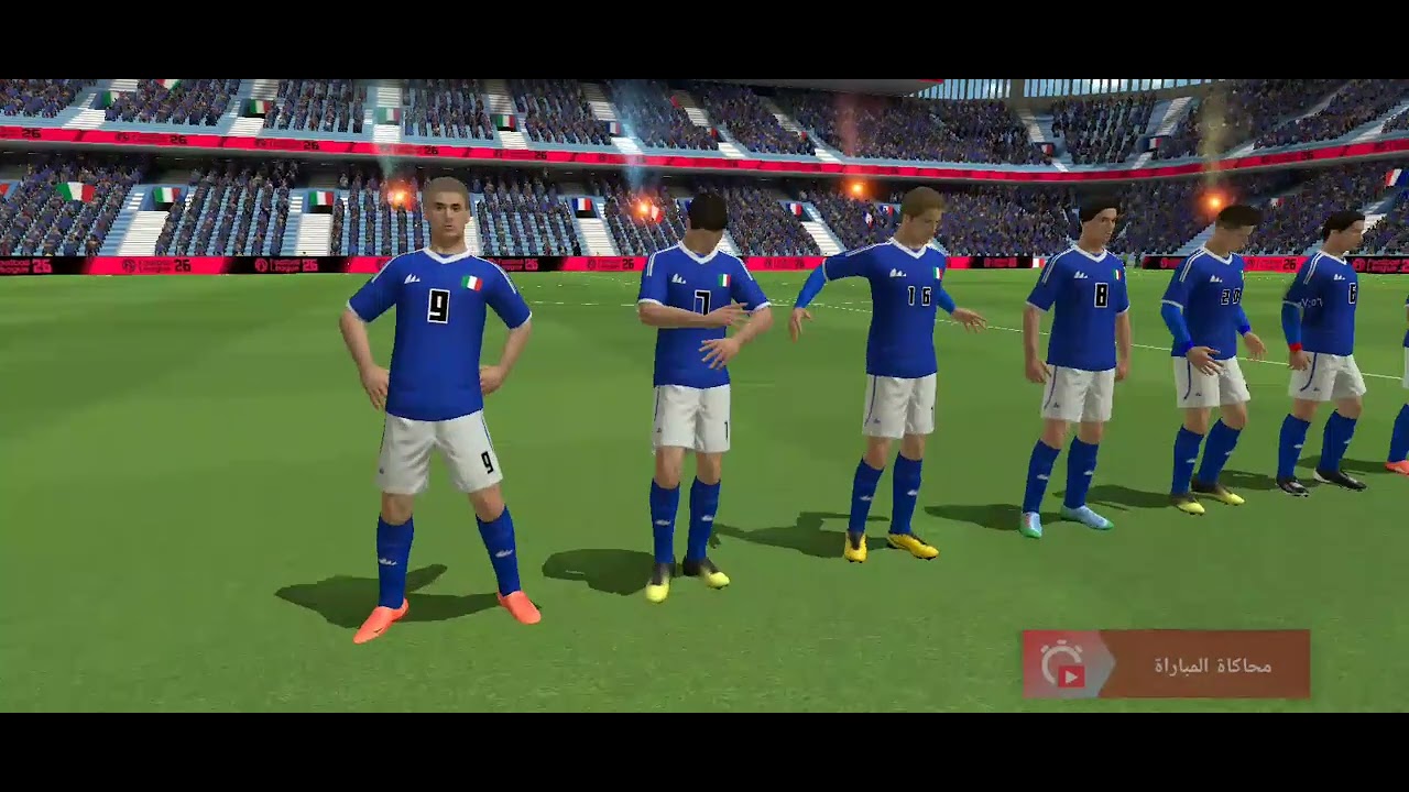 طريق إيطاليا 🇮🇹 الي كاس العالم الجزء ثاني 🏆⭐⭐⭐⭐⭐
