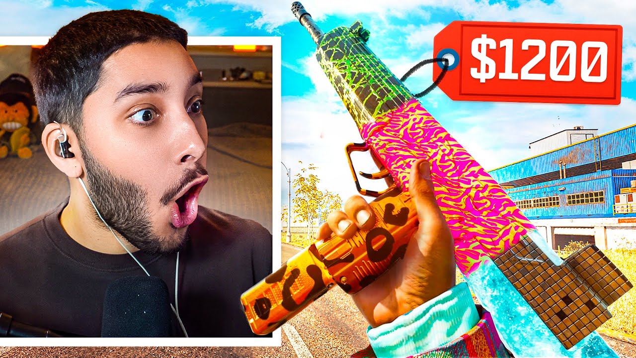 Compré los CAMUFLAJES MÁS CAROS de WARZONE (+$1200 DOLARES)