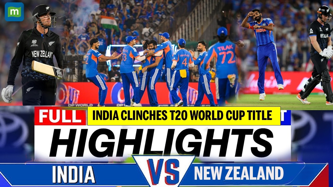 Historic Victory! India vs New Zealand Full Highlights | T20 World Cup 2026 | IND vs NZ Highlights