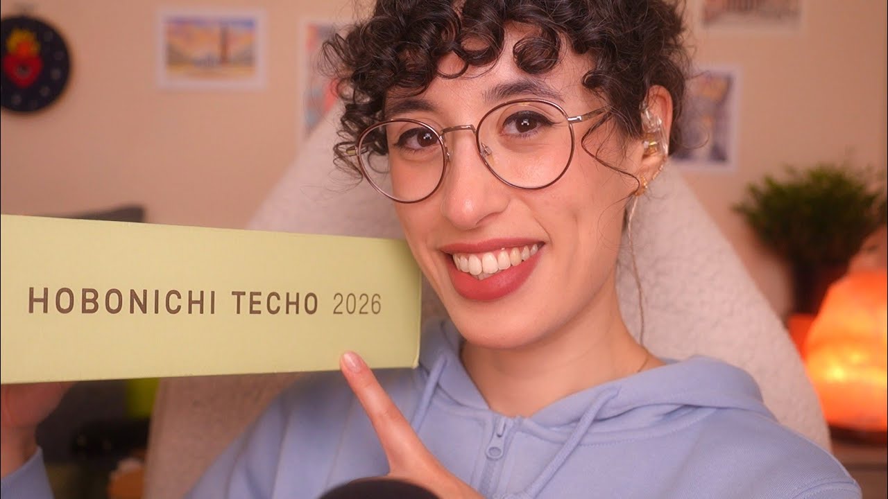 ✨ASMR Unboxing agendas y papelería ✨ Hobonichi techo 2026