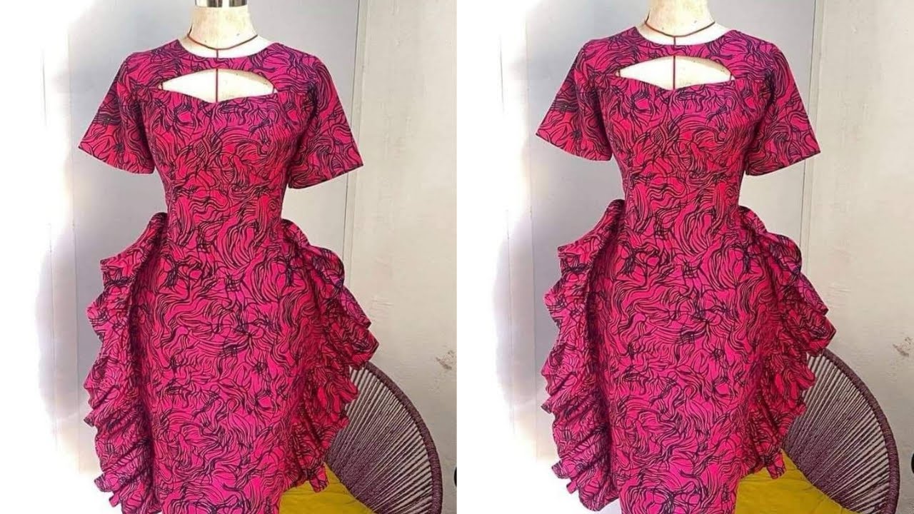 How To Draft a Bustier Dress With a Trending Keyhole Yoke. 