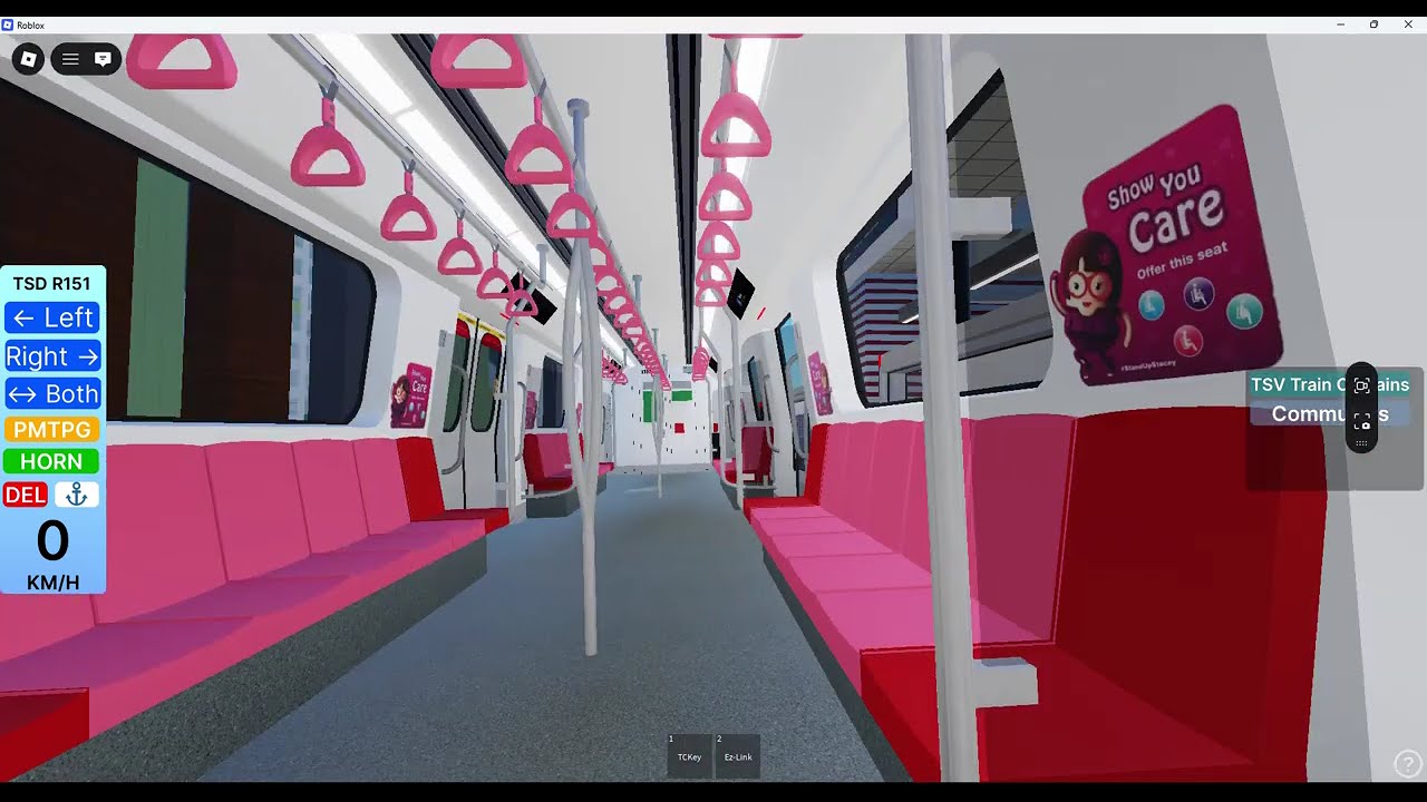 [Roblox] TSV Coastal Line Phase 2 Full Journey - Alstom Movia R151 from Eastern Vista to Seafront