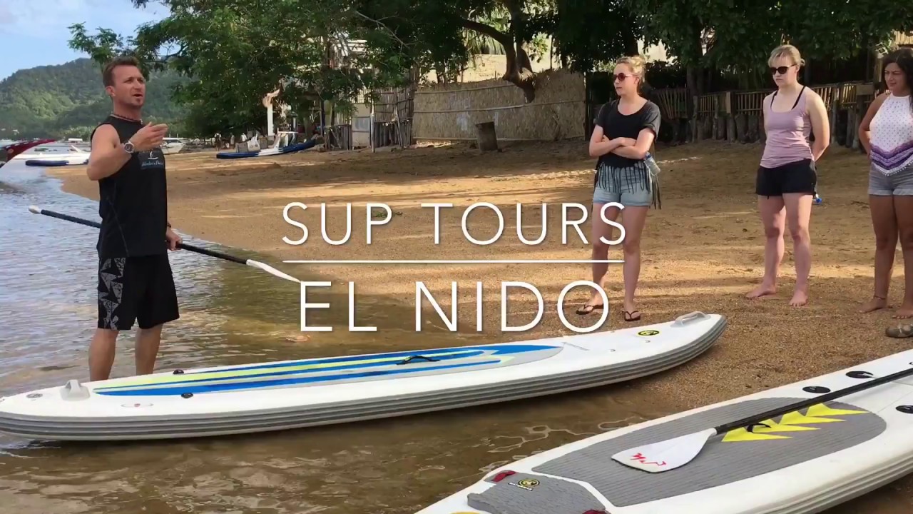 SUP tour at Philippines (El Nido, Palawan). SUP-тур на Филиппинах (Эль Нидо, Палаван)