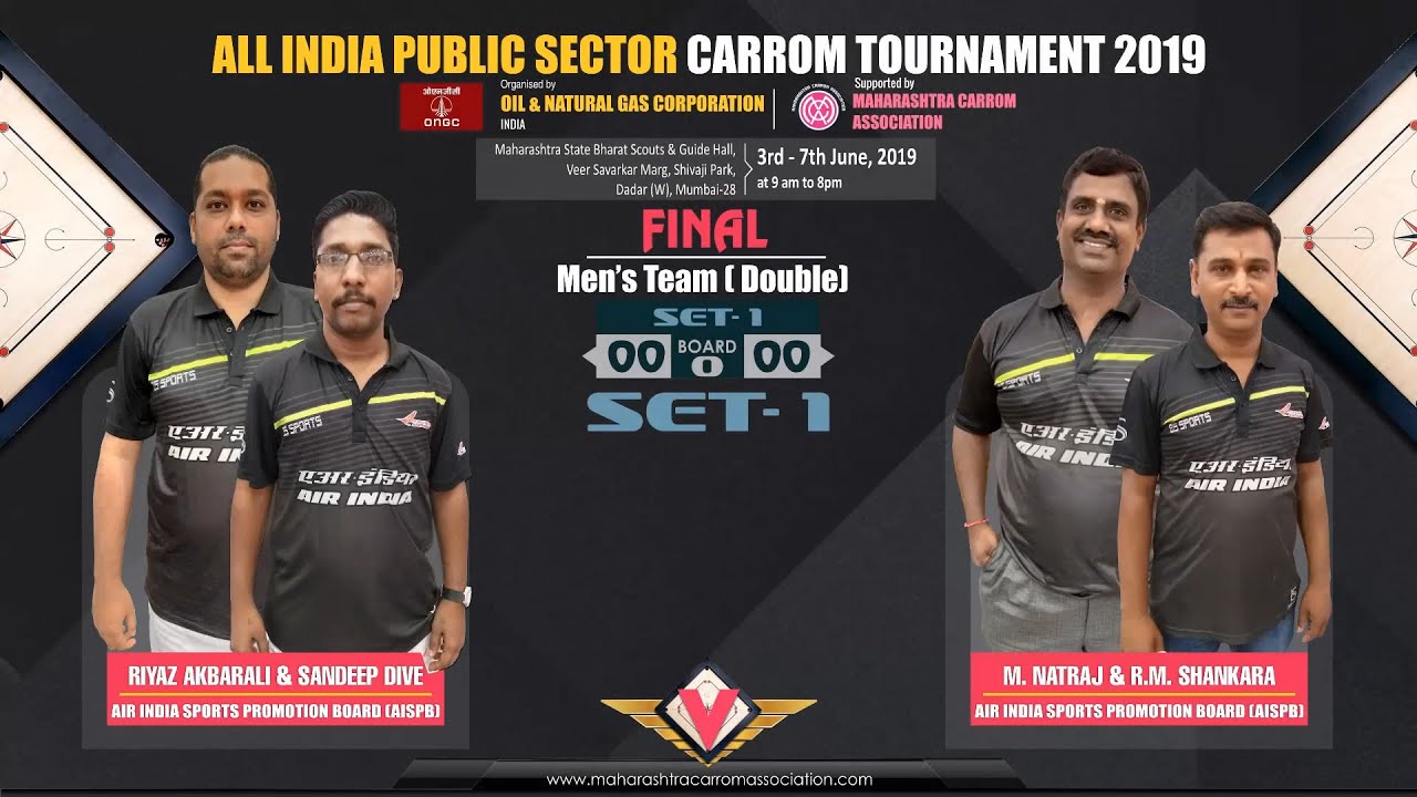 FINAL (MTD): RIYAZ AKBARALI & SANDEEP DIVE (AISPB) VS M. NATRAJ & R.M. SHANKARA (AISPB)