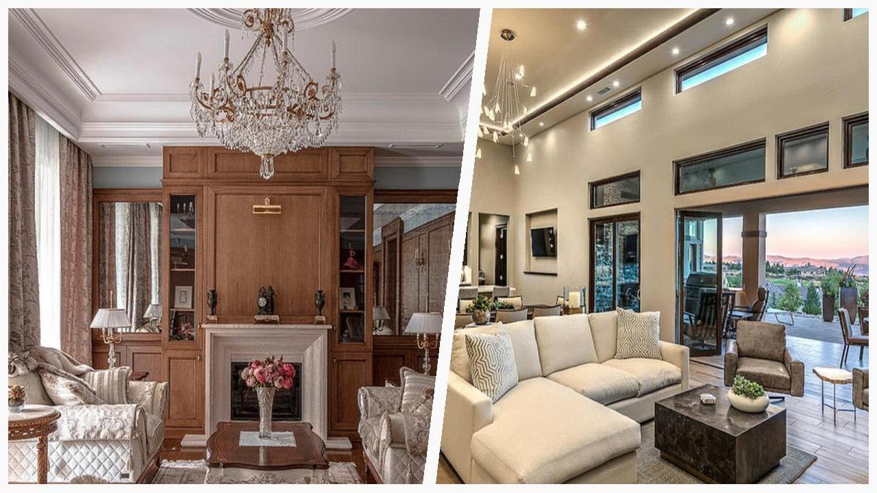 75 Brown Tray Ceiling Living Room Design Ideas You'll Love ⭐️