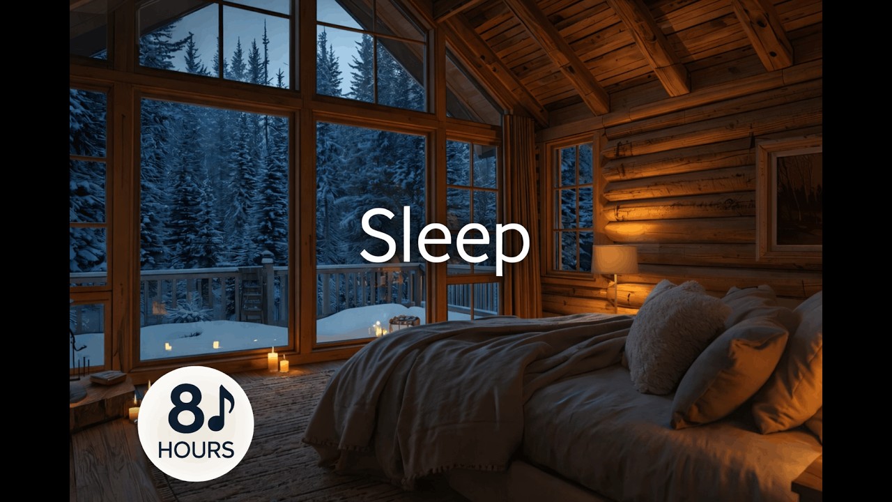 Deep Sleep Music | Stress Relief for Night (8 Hours).