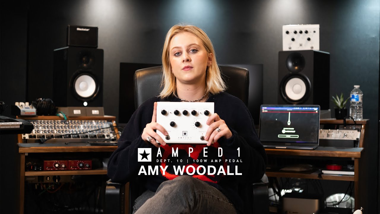 Amy Woodall of CRAWLERS on the AMPED 1 | Blackstar Amplification
