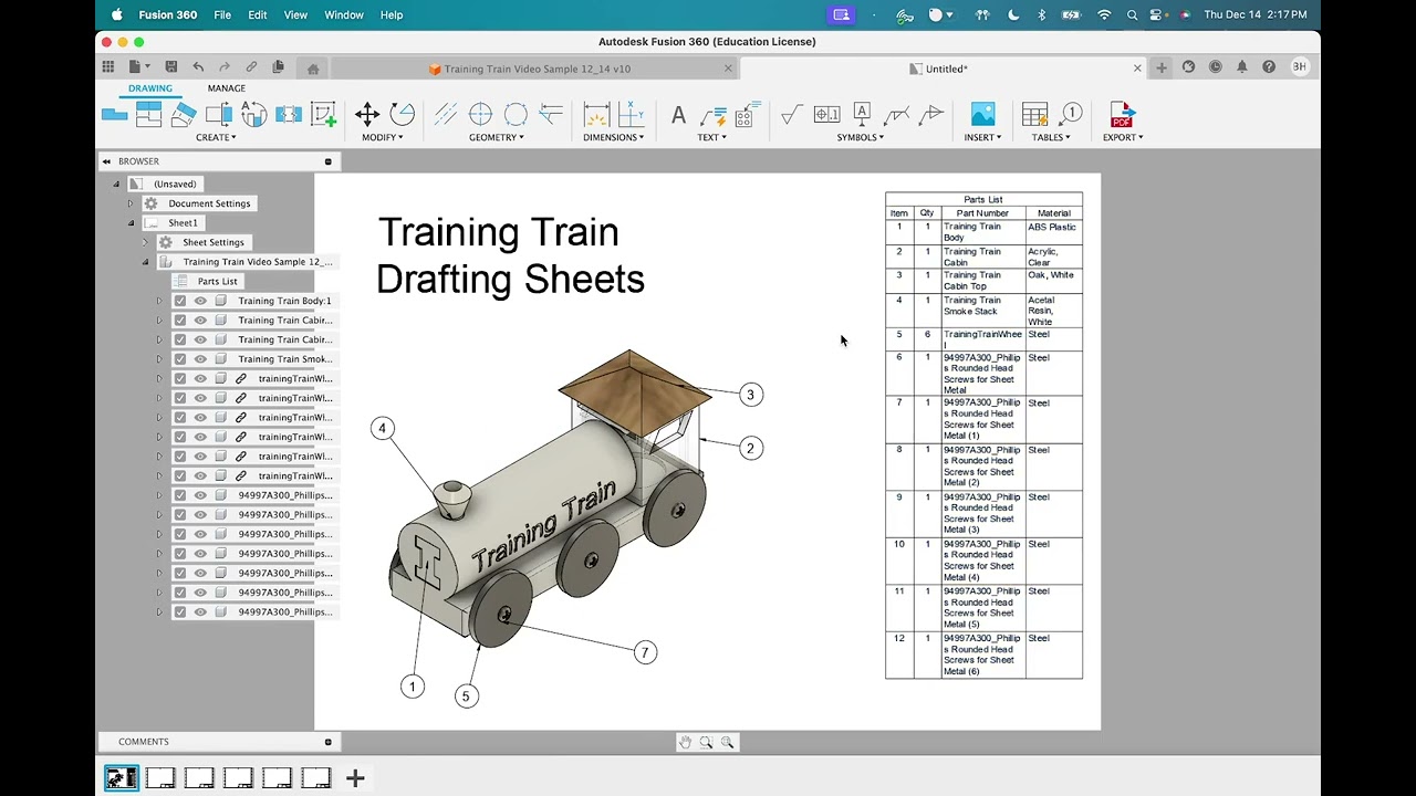 Basics of Fusion 360 Drafting