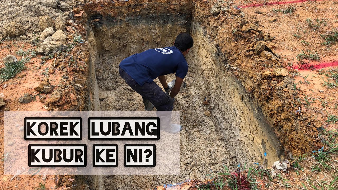 Bina rumah part-2 Proses penandaan dan kerja-kerja mengorek lubang untuk footing/tapak gajah.