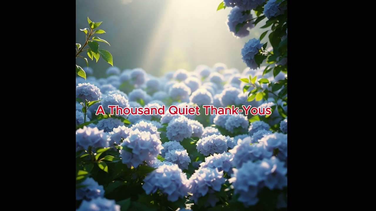 A Thousand Quiet Thank Yous