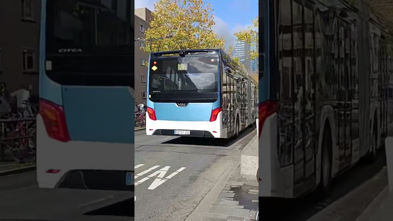 Man Lions city en VDL citea LF-181 testrit in almereeeeee #bus #vdl #newmusic #rap #nederland