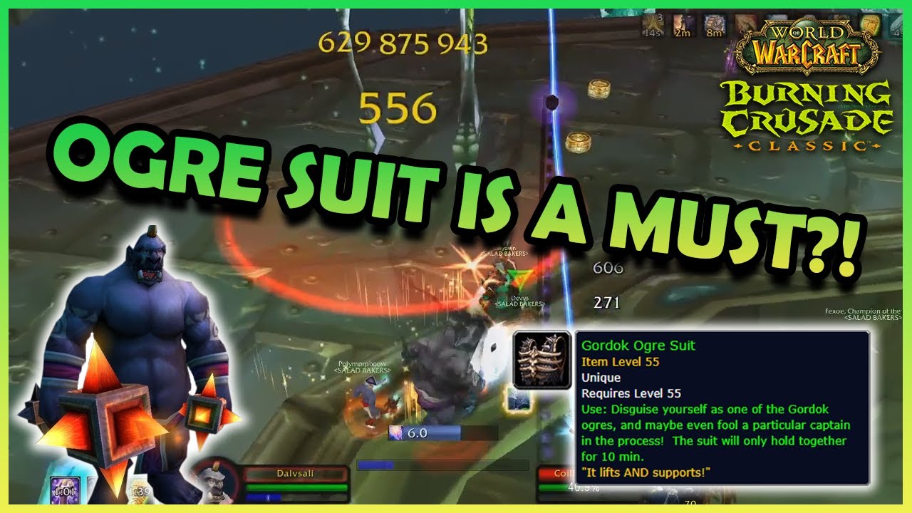 Gordok Ogre Suit Abuse in Lady Vashj! | Daily Classic WoW Highlights #182 |
