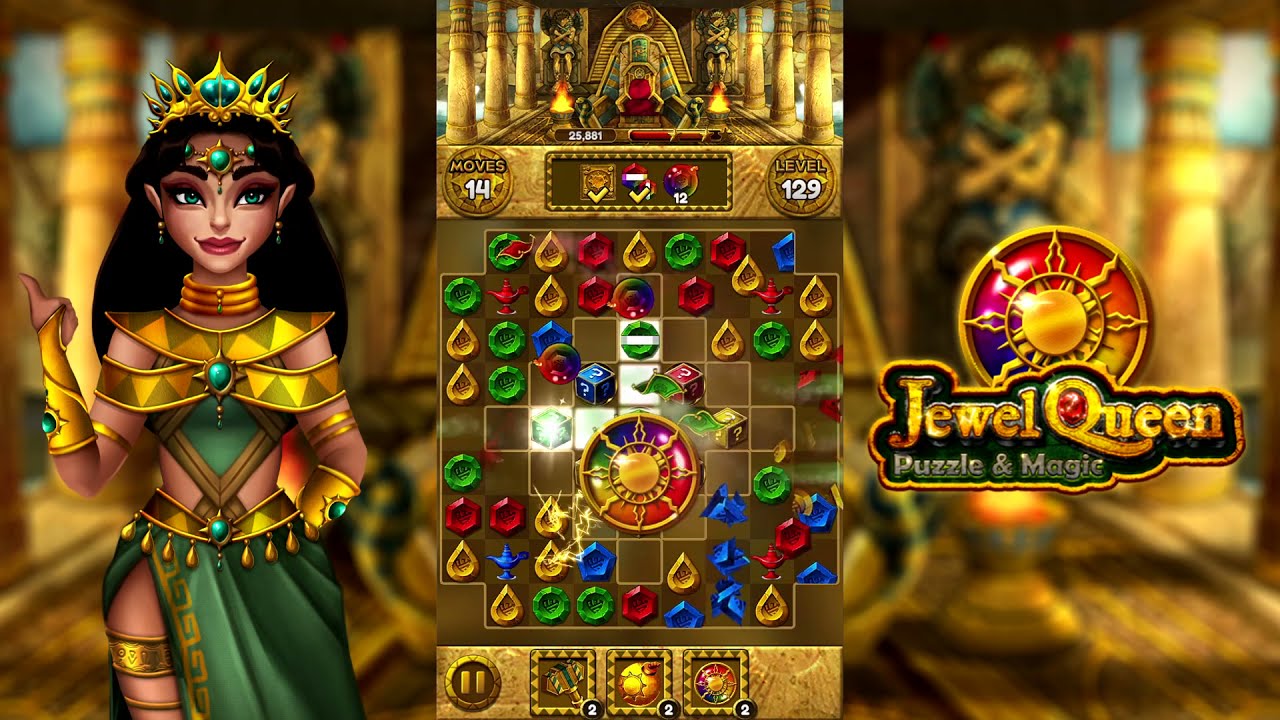 Jewel Queen: Puzzle & Magic - Match 3 Game