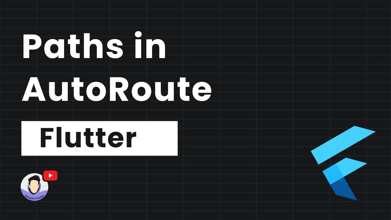Path/Named Routing in Auto Route | Flutter