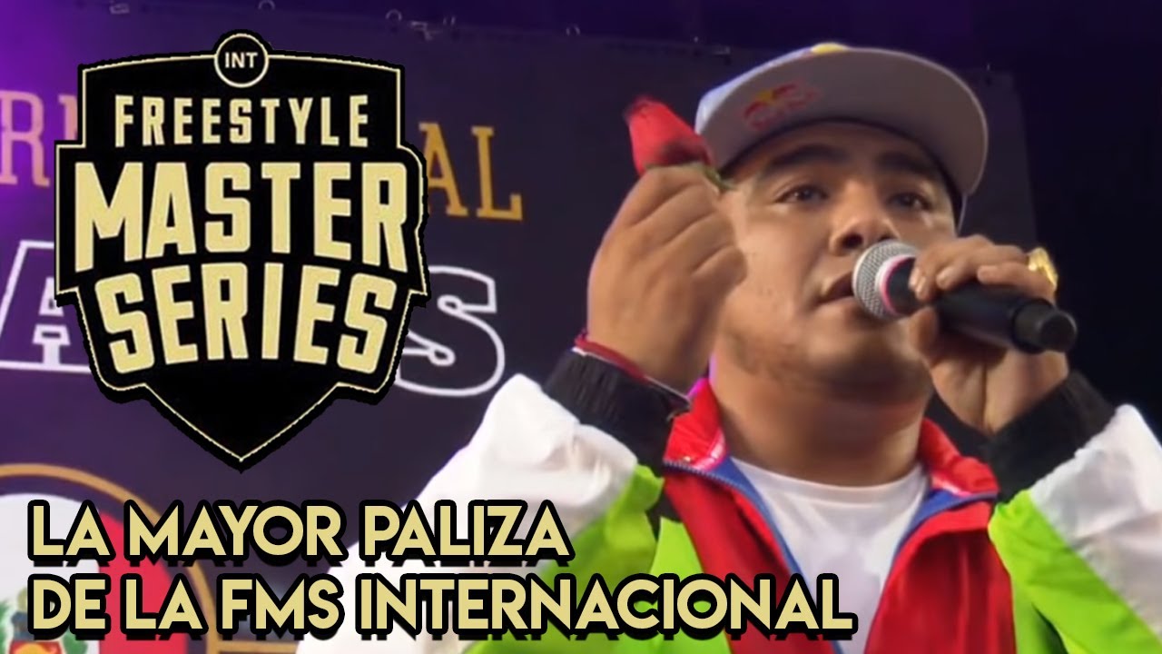 ¡LA MAYOR PALIZA DE FMS INTERNACIONAL! | Aczino vs Errece (FMS Internacional Perú)