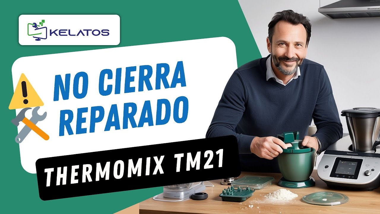 ¿Cómo reparar ⚠️cierre que no traba en Thermomix TM21? 🛠️ Solución completa