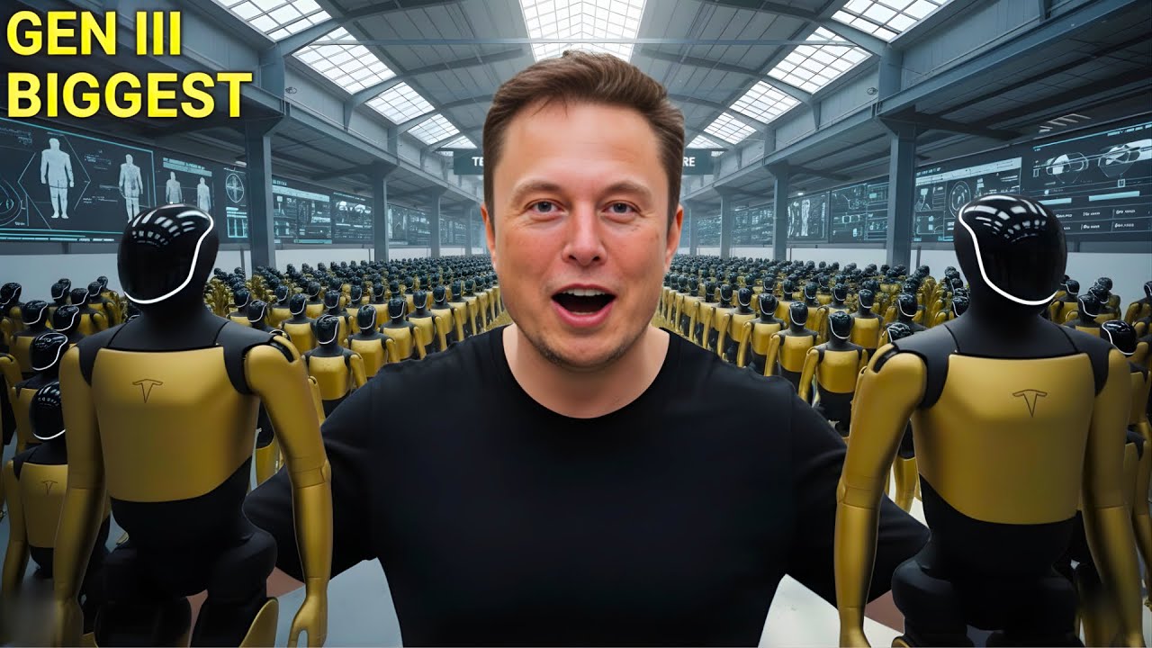 Elon Musk LEAKED Tesla Bot Gen 3 Big Updates: $10K, 2025 Sales, His Biggest!