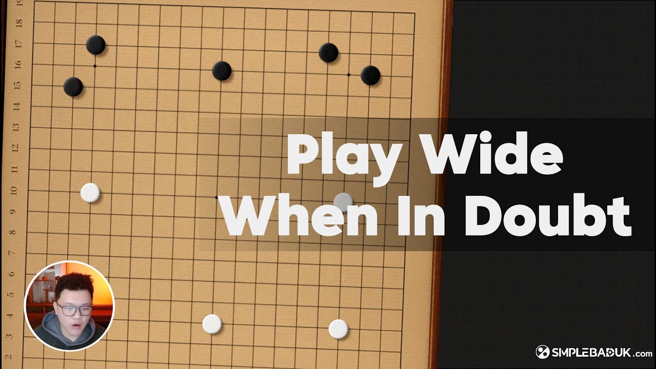 Principles of Fuseki: Play Wide When In Doubt