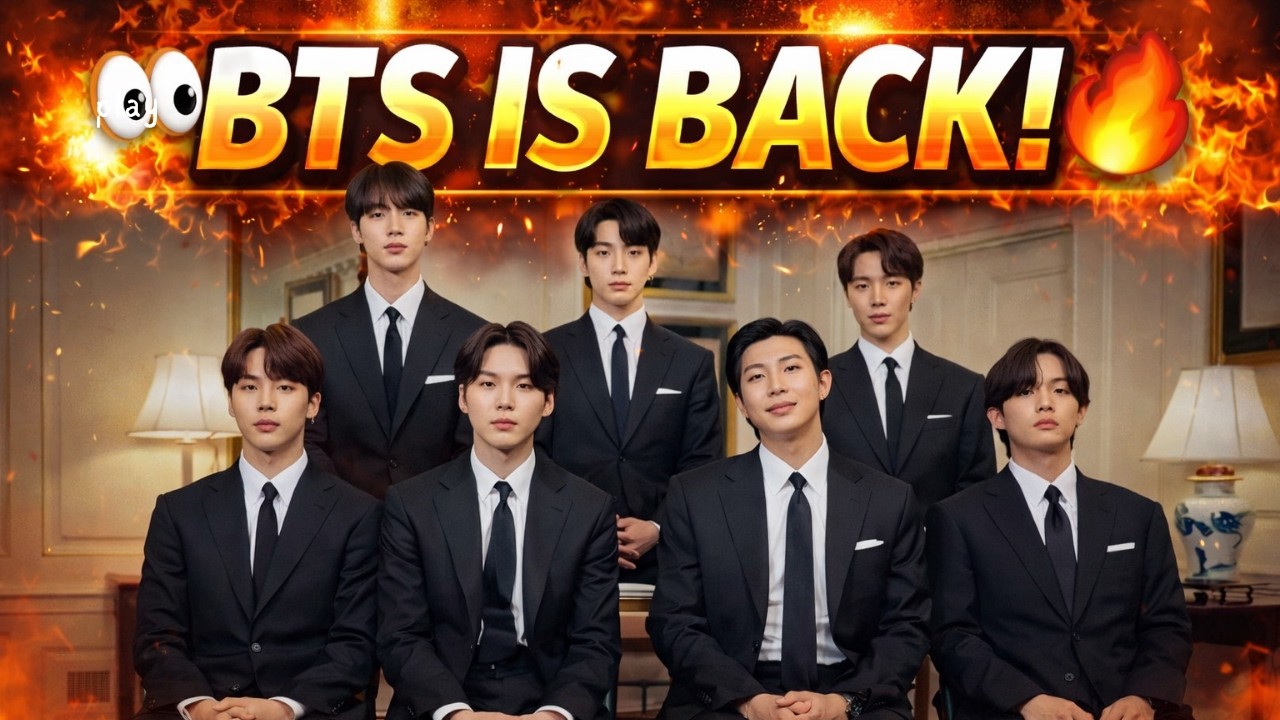 Возвращение BTS состоялось! ARMY, вы готовы? 🔥