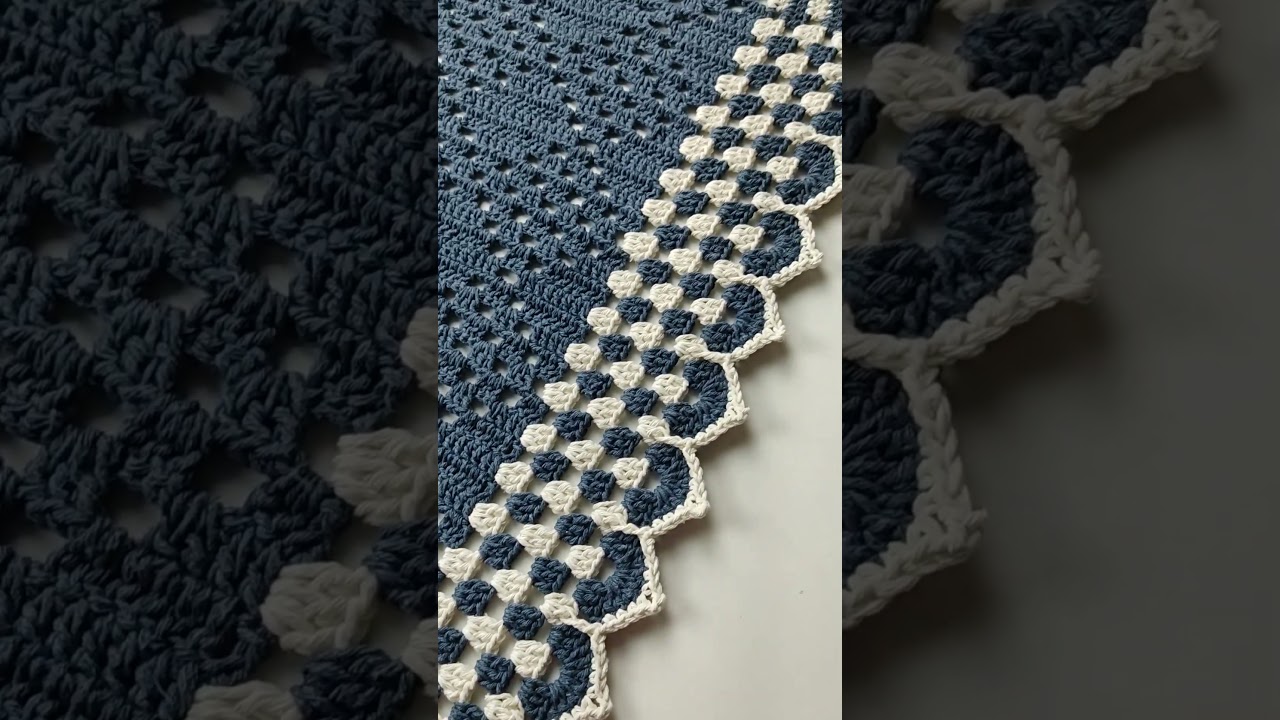 Tapete de croch&ecirc; simples #marysouzacroche #crochet #croche