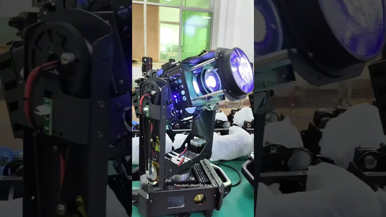sharpy light inside working