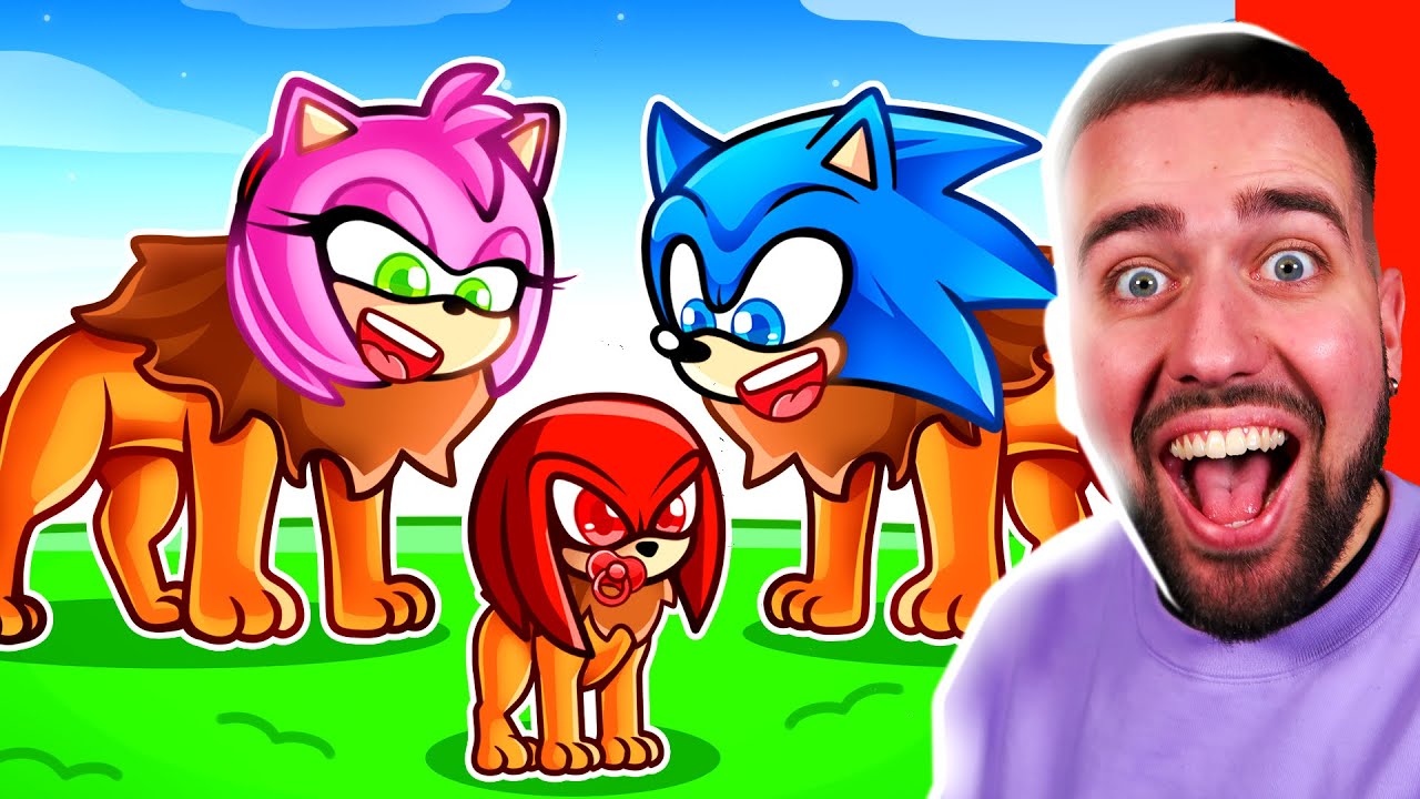 Avoir une FAMILLE de LION avec AMY sur ROBLOX ! 🦁