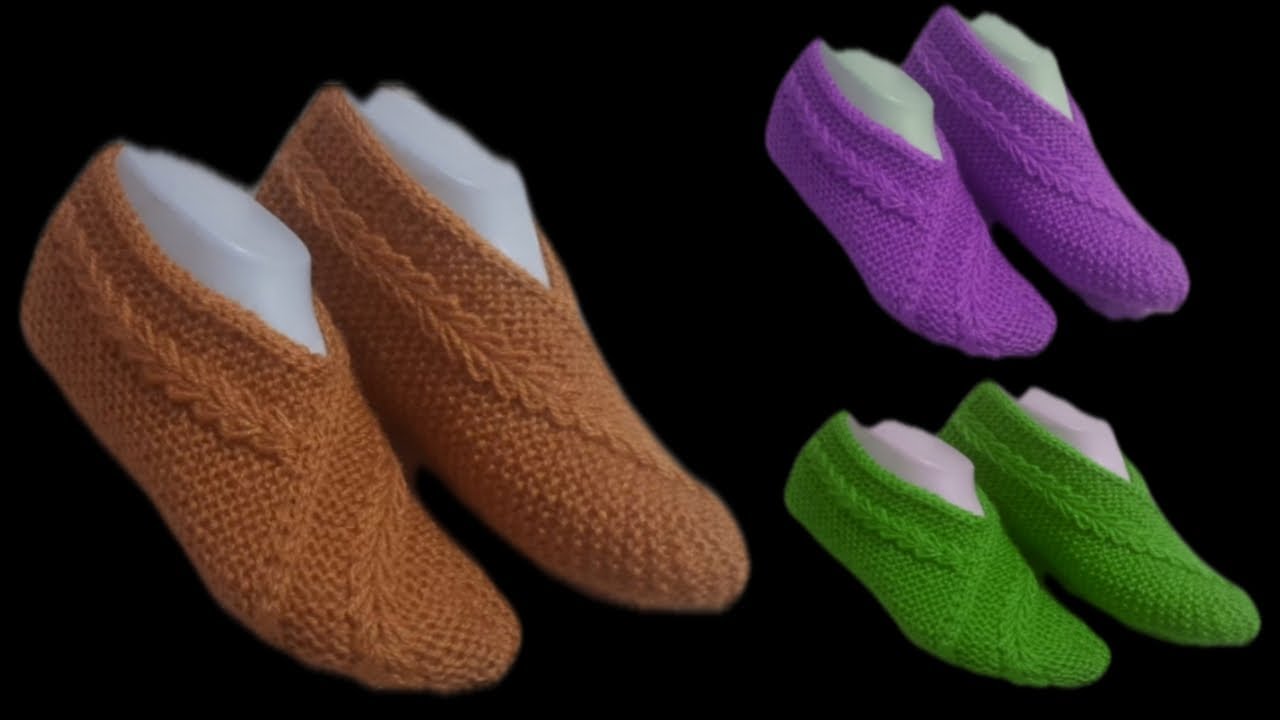 Ladies socks knitting in hindi | one coloured designer ladies socks | thumbless ladies socks 2022