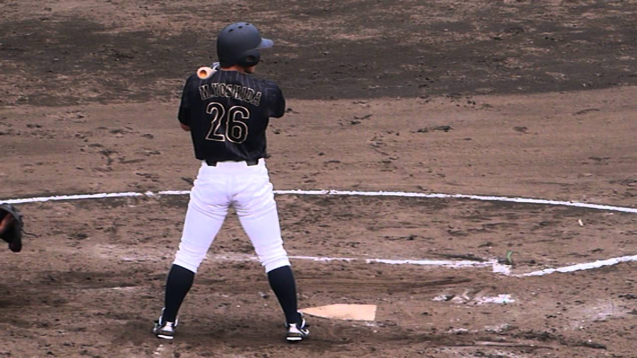 2015 　大学日本代表対東芝　吉田（青山学院）タイムリー