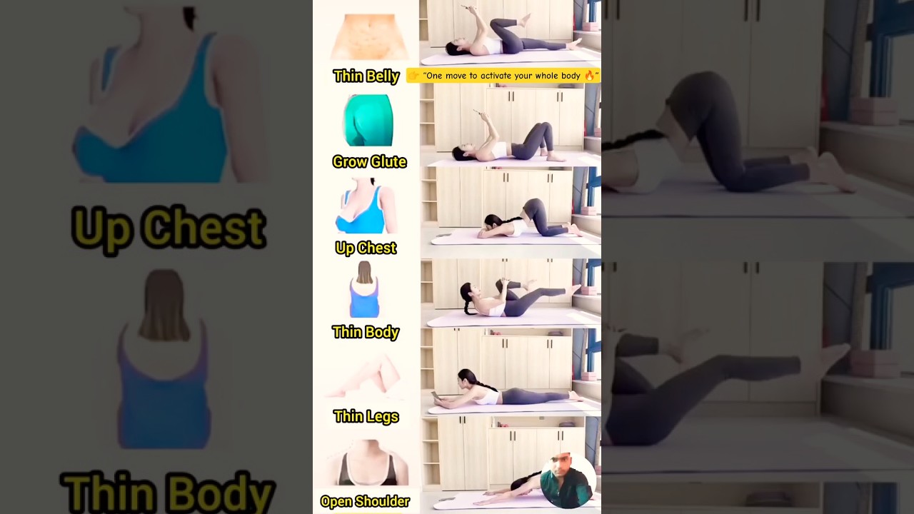🔥 HOME FULL BODY FAT LOSS WORKOUT FOR BELLY, GLUTES & LEGS 🦵 