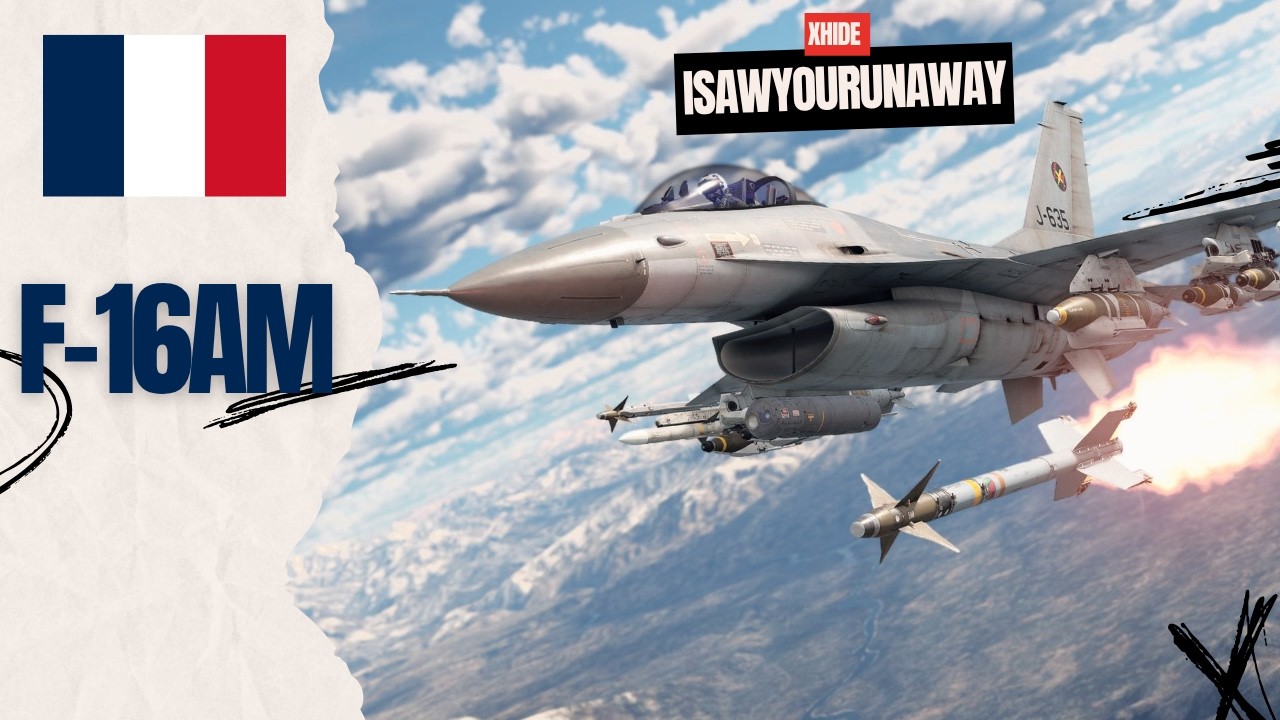 F-16AM - новый прем Франции #warthunder
