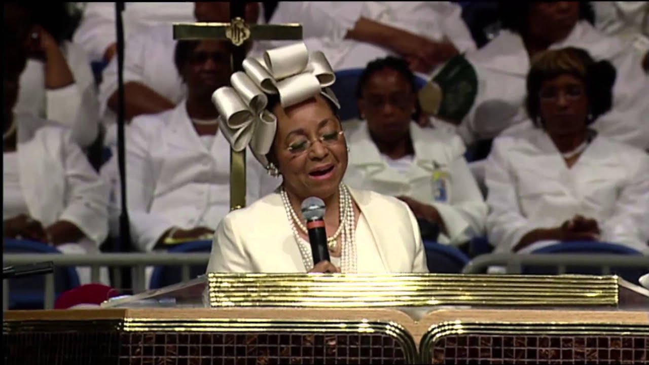 Lady Mae L. Blake-Official Greetings 106th Holy Convocation