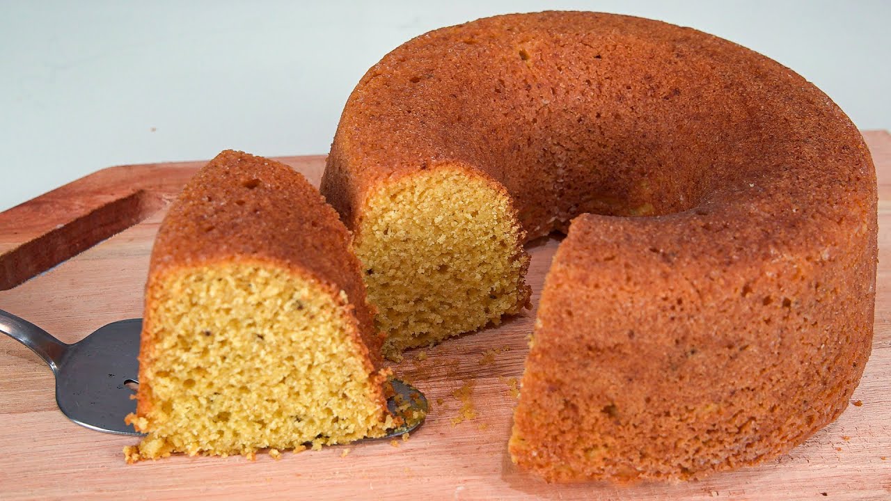 BOLO CAIPIRA DE FUBÁ COZIDO | CHEF LÉO OLIVEIRA
