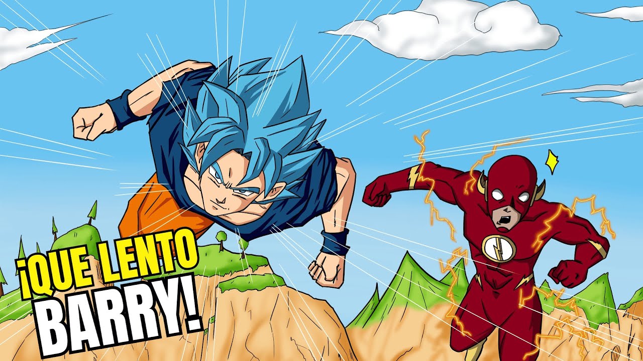 ¡¡LA VELOCIDAD REAL DE DRAGON BALL!!