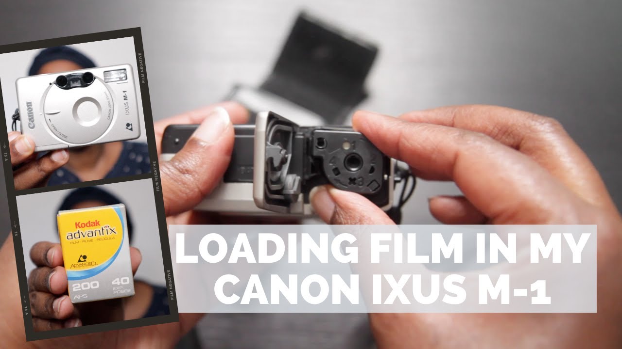 How to Load APS Film into a Camera | Canon IXUS M-1