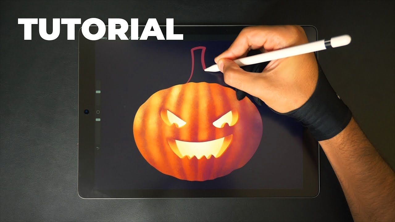 How to Draw a Pumpkin for Halloween 🎃