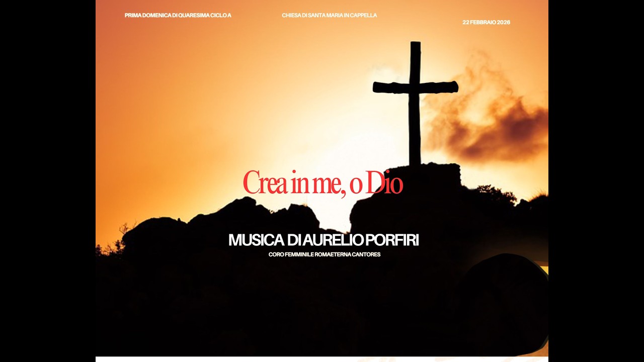 Crea in me, o Dio - musica di Aurelio Porfiri