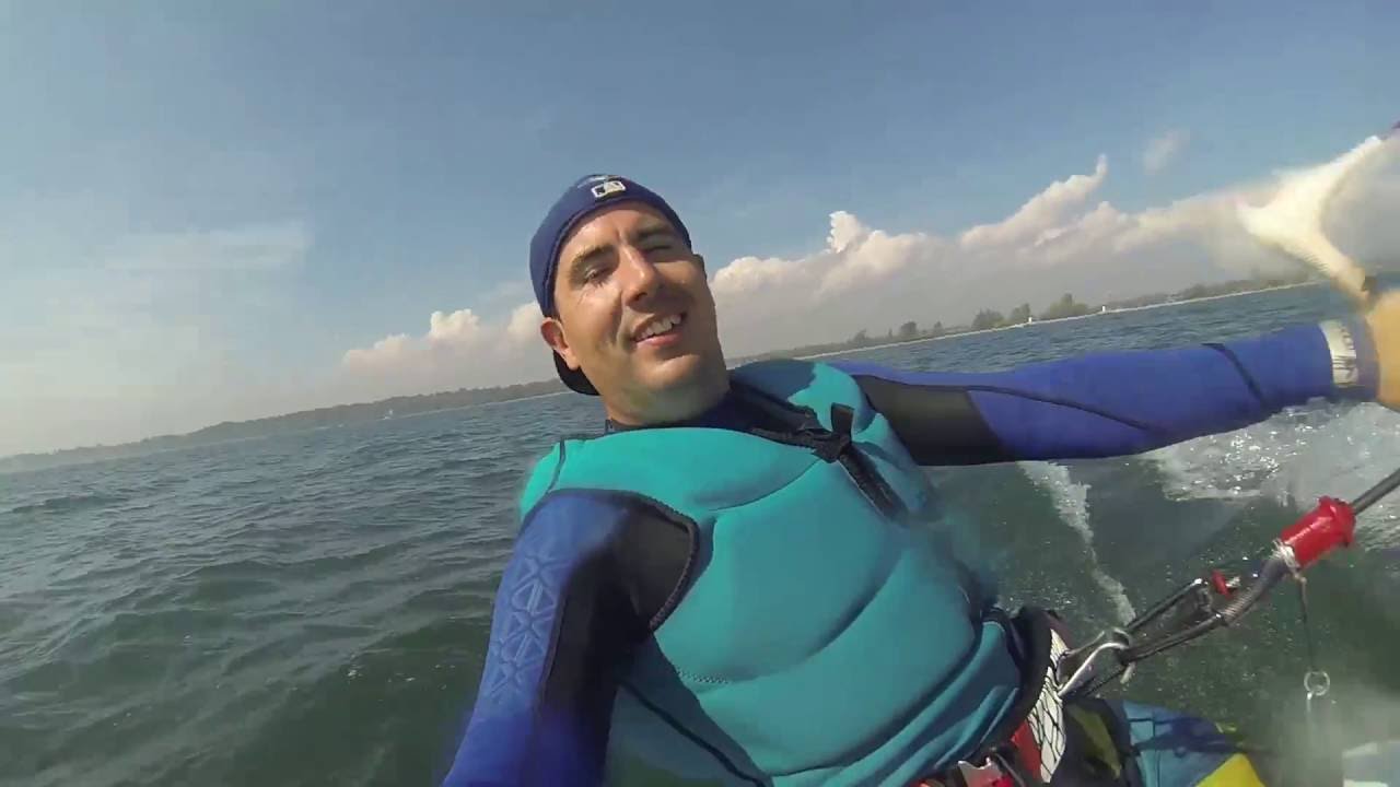 September light wind kite session