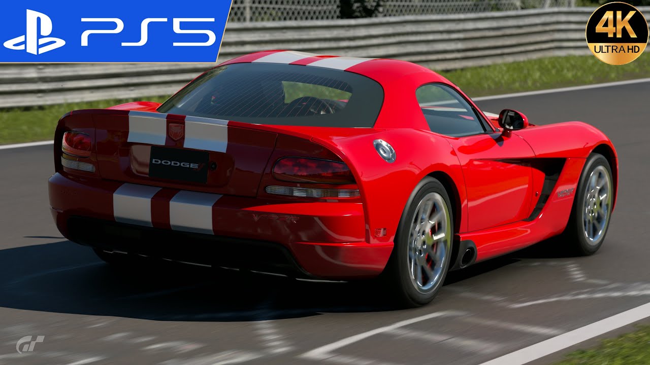Gran Turismo 7 Dodge Viper SRT-10 - Nürburgring Nordschleife lap - 4K