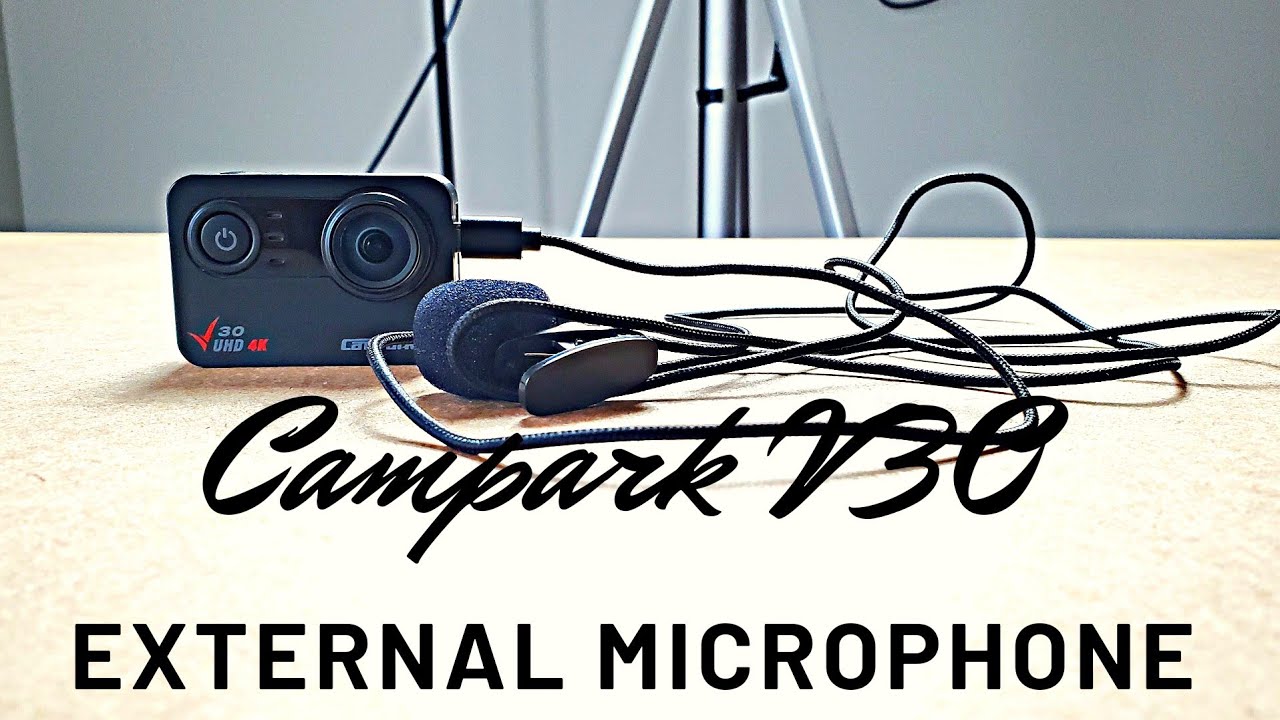 Campark V30 External Microphone