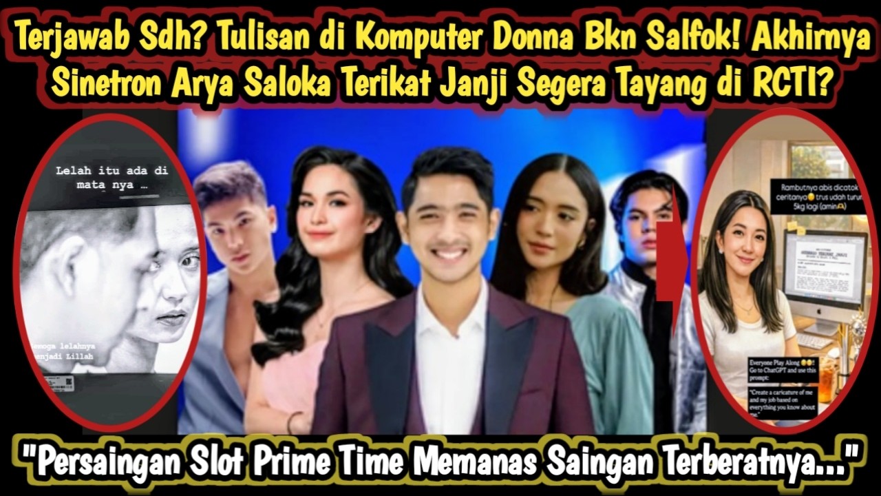 TERJAWAB SUDAH? Kode Donna Bkn Salfok, Akhirnya Sinetron Arya Saloka Terikat Janji Sgr Tyg di RCTI?