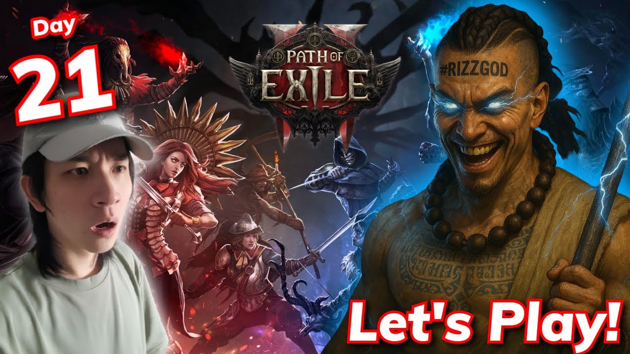 Path of Exile 2 - Let's Play Day21 [LIVE] New Monk YAY