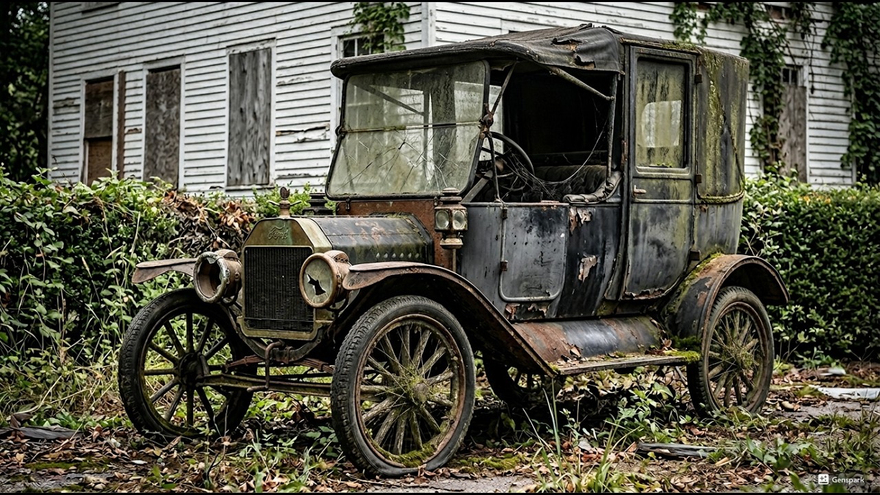 We Found a 1908 Ford Model T Forgotten for 100+ Years — Full POV Restoration ASMR