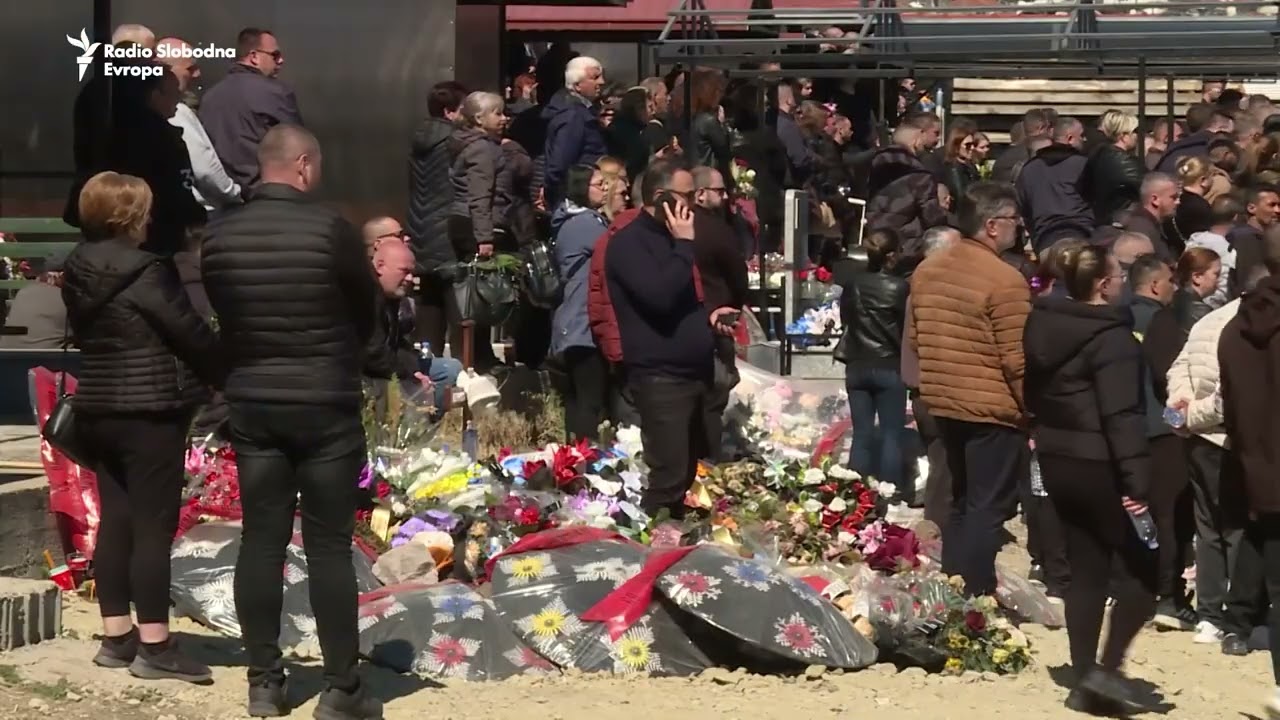 Kočani se oprostili od nastradalih u požaru