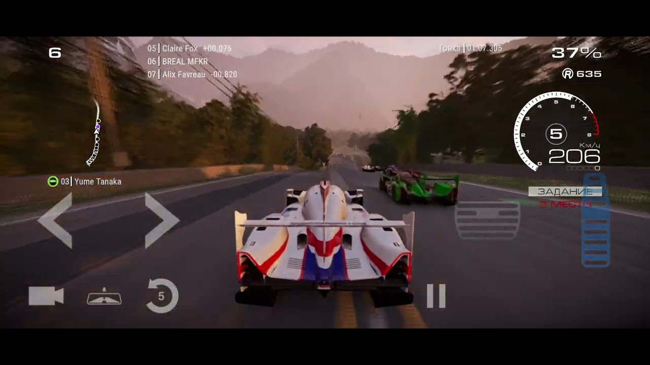 GRID LEGENDS gameplay on mobile 