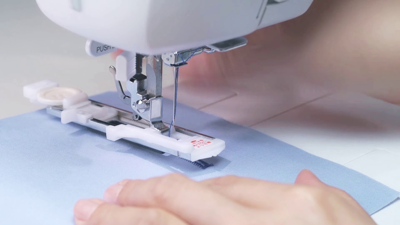 NECCHI 1-Step Buttonhole Sewing / K Series Presser Foot Tutorial