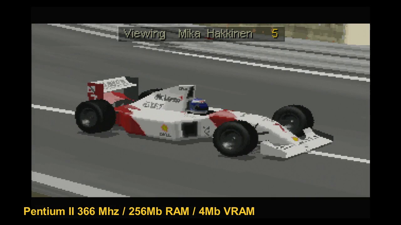 Grand Prix 2 by MicroProse (1996) processor comparison