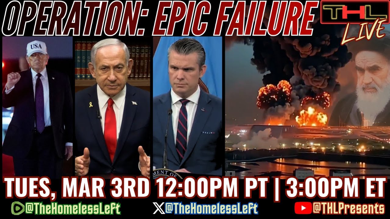 Israel BOMBS Saudi Oil Refinery, Tel Aviv Hit HARD, Anthropic v Open AI, Hillary UNHINGED | THL LIVE