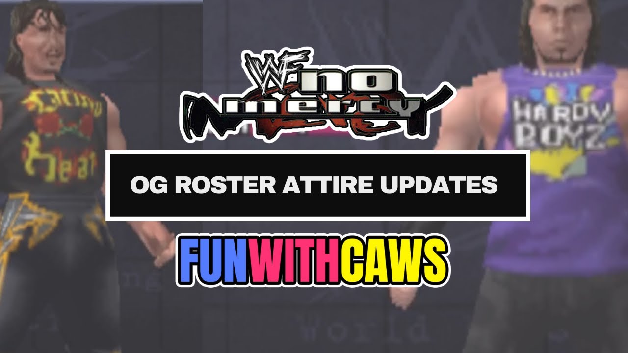 OG Roster Attire Updates (WWF No Mercy Plus V3, Open Beta)