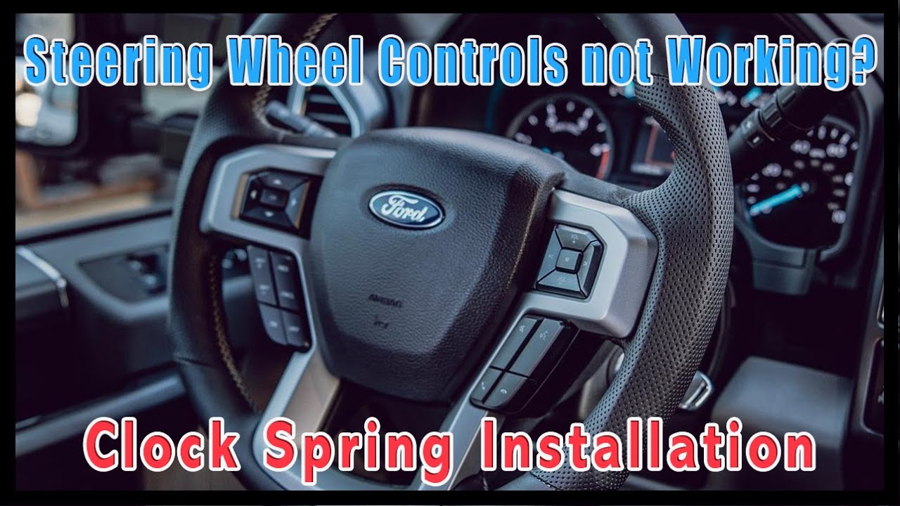 Steering Wheel Controls not Working? ClockSpring Install made Simple!