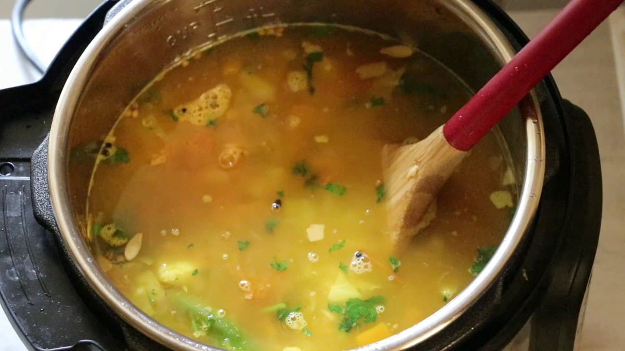 Vegetable Broth in Instant pot || Vegan || Vegetable Stock || Sipping Broth.